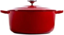 BK Bourgogne Braadpan Ø 24 Cm - Rood - Gietijzer - Inductie -Keuken Pot 1200x666 6