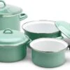 Lite-Body Magus Pannenset 4-delig - Emaille - Olijf Groen - Inductie 1 Lite-Body Magus Pannenset 4-delig - Emaille - Olijf Groen - Inductie -Keuken Pot 1200x672 1