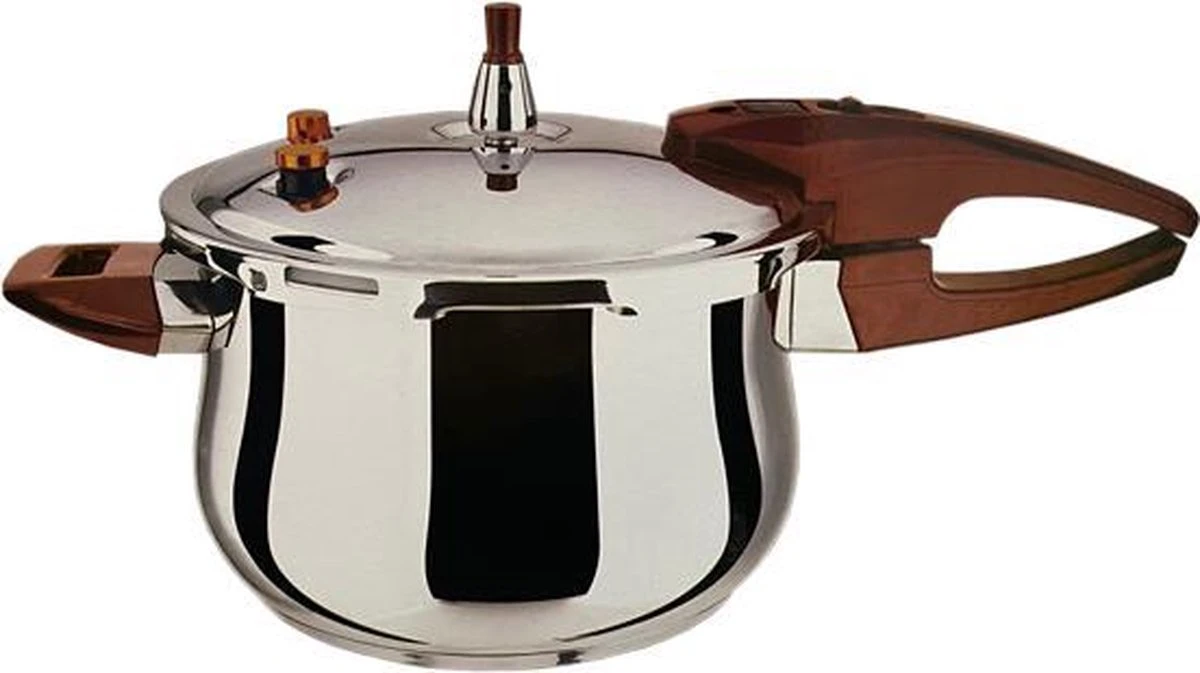 Kookkunst Holland snelkookpan 4 liter roestvrijstaal - inductie - pressure cooker Kookkunst Holland Snelkookpan 4 Liter Roestvrijstaal - Inductie - Pressure Cooker -Keuken Pot 1200x673 12