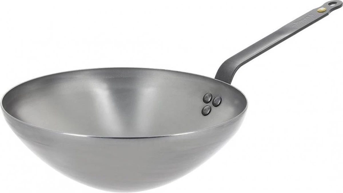deBuyer - Mineral B wok 28cm - staal DeBuyer - Mineral B Wok 28cm - Staal -Keuken Pot 1200x674 29
