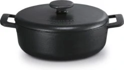Brabantia The Dutch Braadpan - Matt Black - 28 Cm - Gietijzer -Keuken Pot 1200x675 8