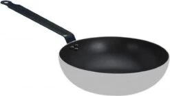 Hendi Wokpan Inductie - Professionele Wokpan 32cm - Aluminium - Marble Anti-Aanbaklaag - Geschikt Voor Alle Warmtebronnen Tot 260°C - Ø32x(H)7,5cm - Bodem: Ø21cm -Keuken Pot 1200x678