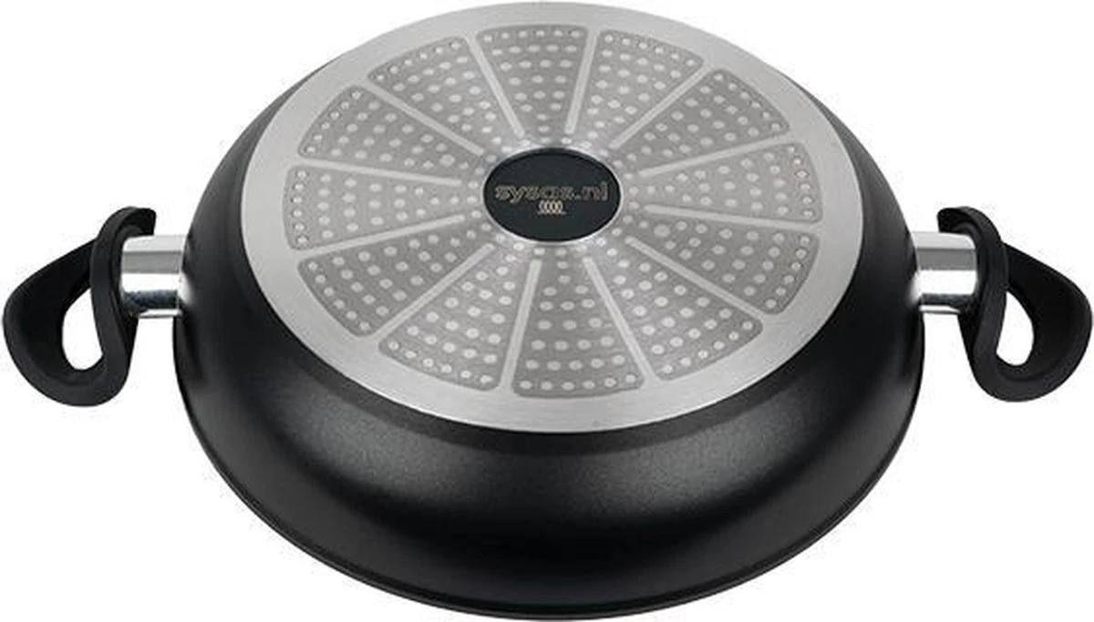 Sysas - Braadpan met deksel - Ø 28cm Sysas - Braadpan Met Deksel - Ø 28cm -Keuken Pot 1200x683 3
