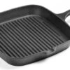 Daumonet Auguste Noir Gietijzeren Grillpan - Steakpan Zwart - PFAS & PFOA Vrij - Vierkant Met Schenktuit - 23,5 Cm - 2 Liter - Emaille - Alle Warmtebronnen - Elektrisch - Gas - Halogeen - Inductie - Keramisch -Keuken Pot 1200x695 6