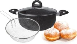 Platinum Frituurpan/ Friteuse - RVS - 24 Cm - 6.6L -Keuken Pot 1200x696 7