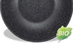 Royalty Line Marble Coating Wok - Met Glazen Deksel - Zwart - 30 Cm -Keuken Pot 1200x707 5