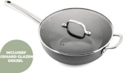 ISENVI Murray Keramische Wokpan Met Deksel 36 CM - RVS Greep -Keuken Pot 1200x708 2