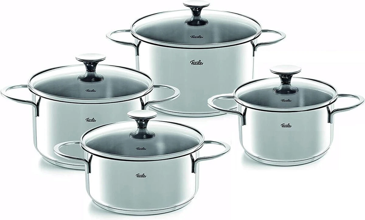 Fissler Copenhagen Pannenset, 4-delig Fissler Copenhagen Pannenset, 4-delig -Keuken Pot
