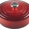 Le Creuset - Gietijzeren - Lage Braadpan - 24cm - Kersenrood -Keuken Pot 1200x738 2