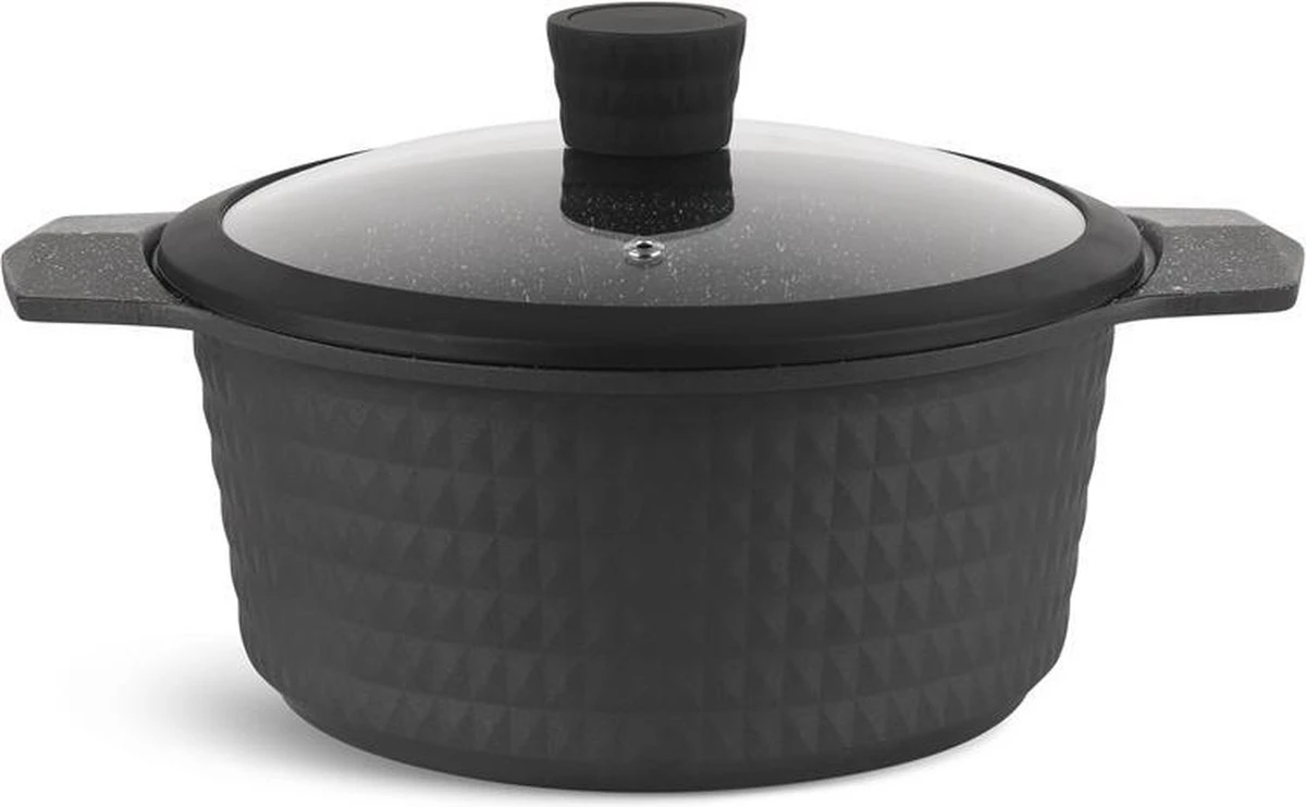 Edënbërg Gray Line - 15-delige Luxe Pannenset van Gesmeed Aluminium Edënbërg Gray Line - 15-delige Luxe Pannenset Van Gesmeed Aluminium -Keuken Pot 1200x742 2