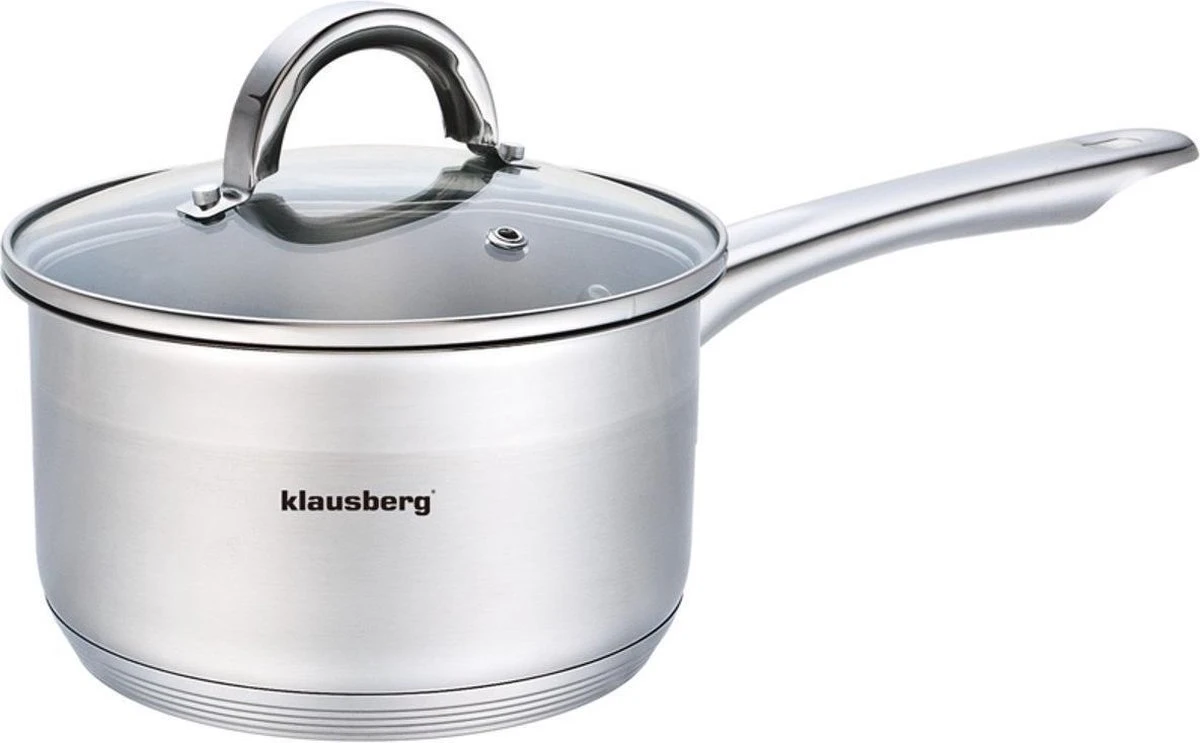 Klausberg 7132 - Steelpan met deksel - sauspan - 14 cm - 1 liter Klausberg 7132 - Steelpan Met Deksel - Sauspan - 14 Cm - 1 Liter -Keuken Pot 1200x743 10