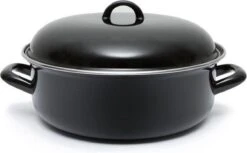 CasaLupo Emaille Braadpan Cooking - ø 28 Cm / 6 Liter -Keuken Pot 1200x744 5