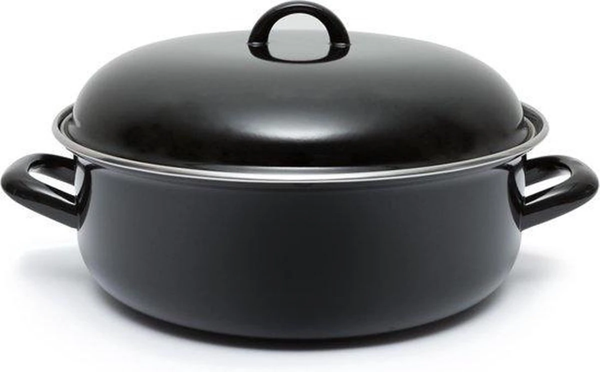 CasaLupo Emaille Braadpan Cooking - ø 26 cm / 5 Liter CasaLupo Emaille Braadpan Cooking - ø 26 Cm / 5 Liter -Keuken Pot 1200x744 7
