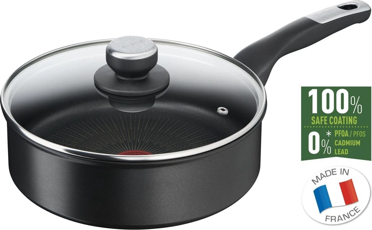 Tefal Unlimited Hapjespan - Ø 24 cm + deksel Tefal Unlimited Hapjespan - Ø 24 Cm + Deksel -Keuken Pot 1200x745 3