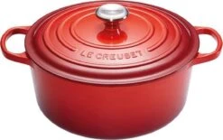 Le Creuset Gietijzeren Braadpan - 26cm 5,3 L - Kersenrood -Keuken Pot 1200x751 1