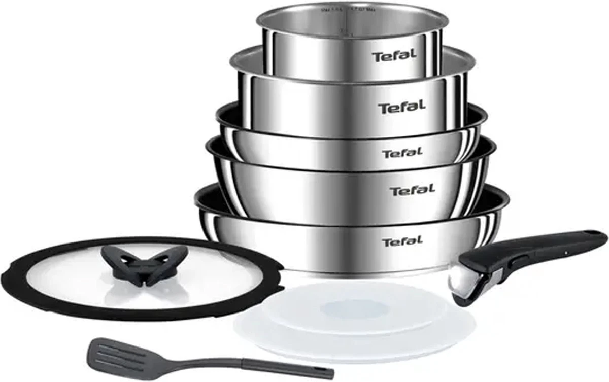 Tefal Ingenio Virtuoso Hoogwaardig Roestvrij Stalen Pannenset - 9 Delig Tefal Ingenio Virtuoso Hoogwaardig Roestvrij Stalen Pannenset - 9 Delig -Keuken Pot 1200x753 8