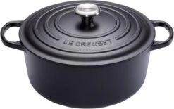 Le Creuset Signature Braadpan - 4,2 L - 24 Cm - Zwart -Keuken Pot 1200x754 4