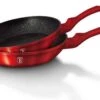 Berlinger Haus 1612 - Set Van 2 Granietpannen - Koekenpan - Rood Metallic - Burgundy Line - 22 En 26 Cm -Keuken Pot 1200x759 1