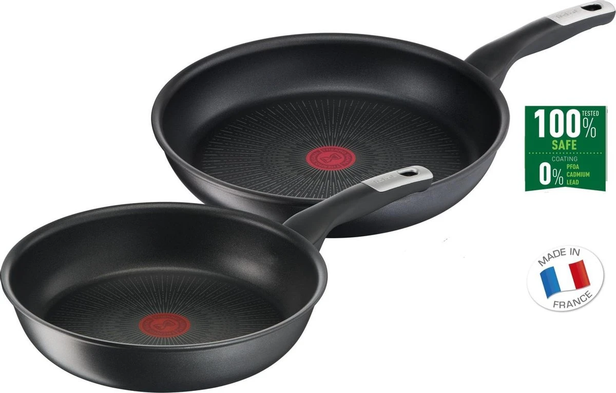 Tefal Unlimited Pannenset - Ø 22 + Ø 28 cm Tefal Unlimited Pannenset - Ø 22 + Ø 28 Cm -Keuken Pot