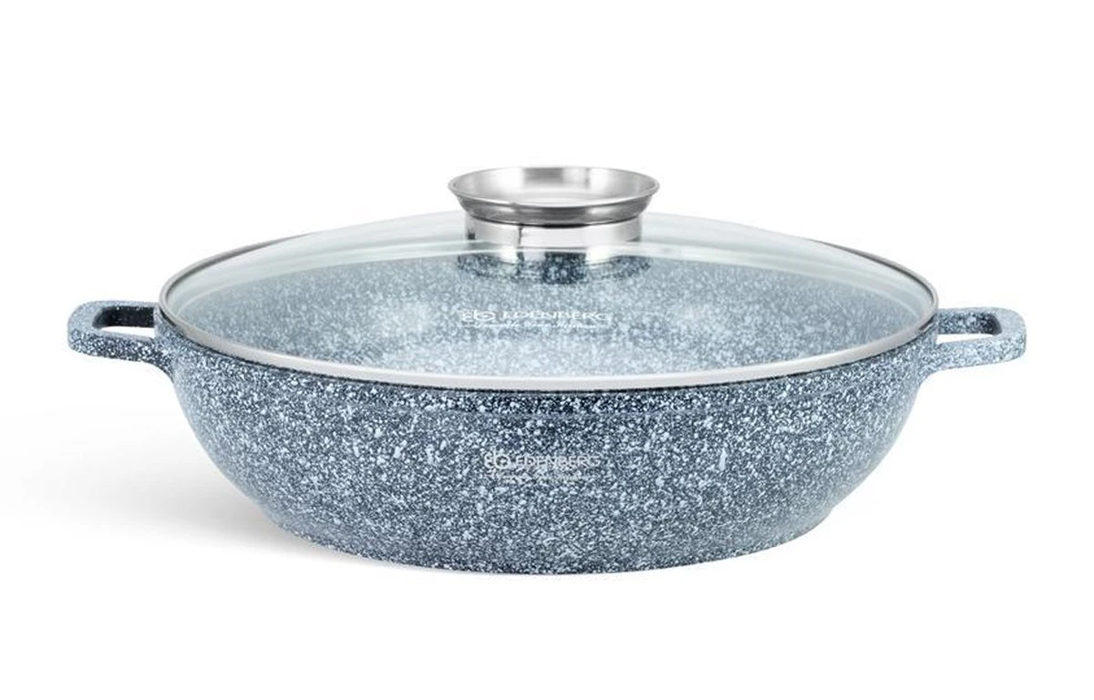 Edënbërg Stonetec Line - Luxe Wokpan - Ø 32 cm - 5.5l - 3-laags anti-aanbaklaag Edënbërg Stonetec Line - Luxe Wokpan - Ø 32 Cm - 5.5l - 3-laags Anti-aanbaklaag -Keuken Pot 1200x768 2