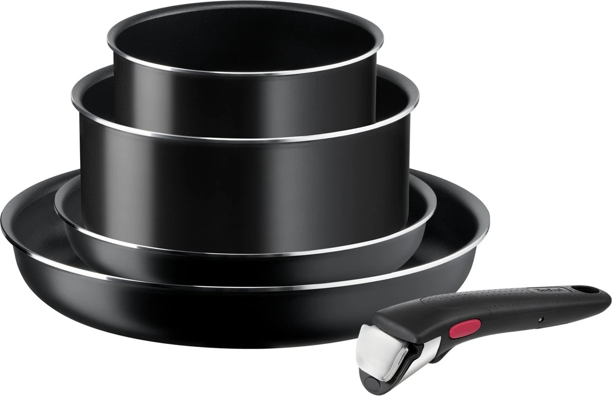 Tefal Ingenio Easy Cook & Clean - Pannenset - 5-delig - Niet geschikt voor inductie Tefal Ingenio Easy Cook & Clean - Pannenset - 5-delig - Niet Geschikt Voor Inductie -Keuken Pot 1200x777 6