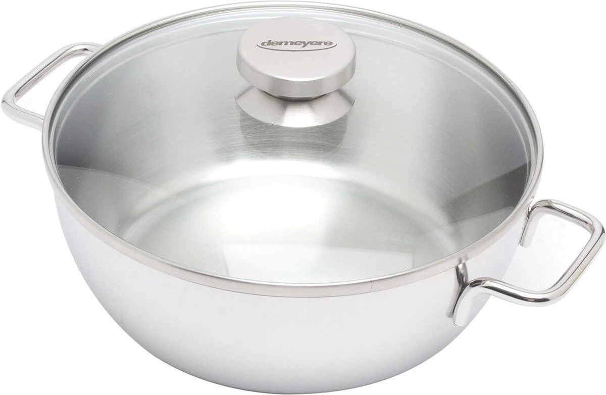 Demeyere Apollo Sauteerpan - Met glazen deksel - 28 cm Demeyere Apollo Sauteerpan - Met Glazen Deksel - 28 Cm -Keuken Pot 1200x782 4