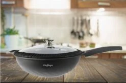 Chefflinger Wokpan - Antiaanbak - 32cm -Keuken Pot 1200x787 3