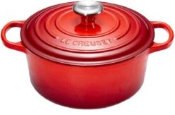 Le Creuset Gietijzeren Braadpan - 26cm 5,3 L - Kersenrood -Keuken Pot 1200x792 2