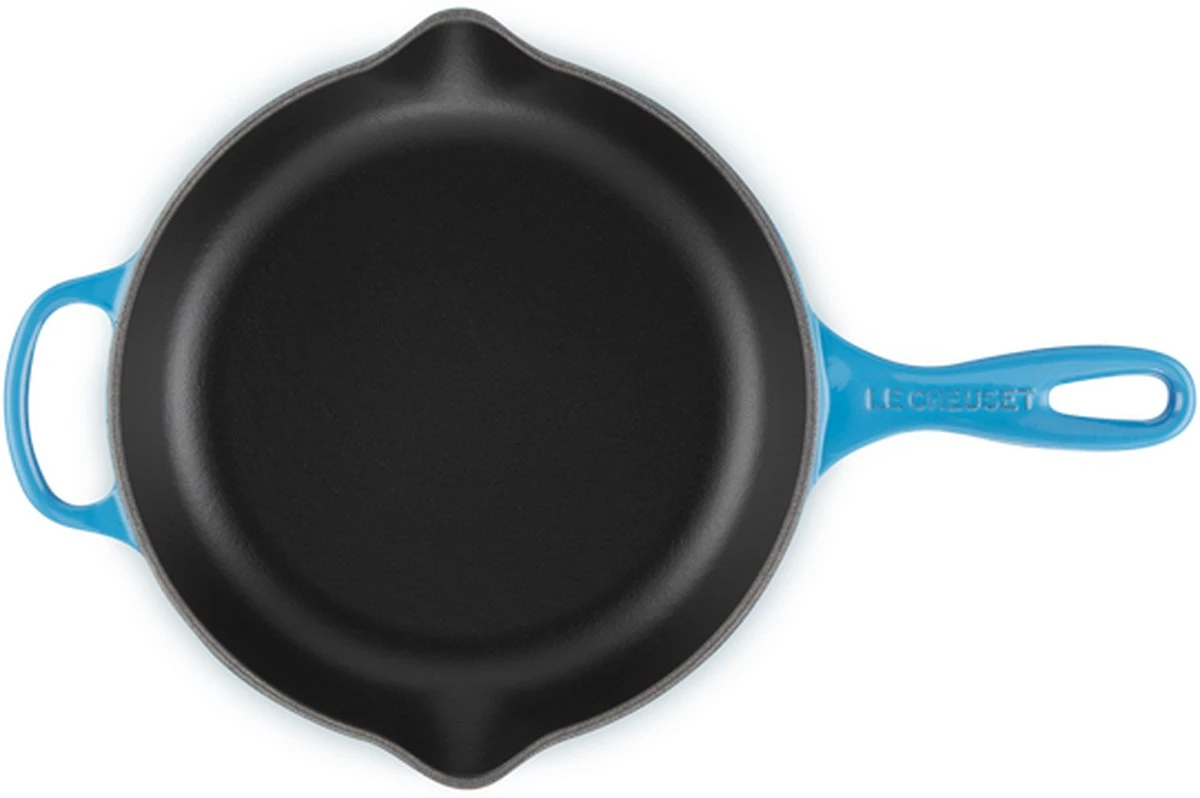 Le Creuset - Gietijzeren Ronde Skillet in Azure 23cm Le Creuset - Gietijzeren Ronde Skillet In Azure 23cm -Keuken Pot 1200x798 1