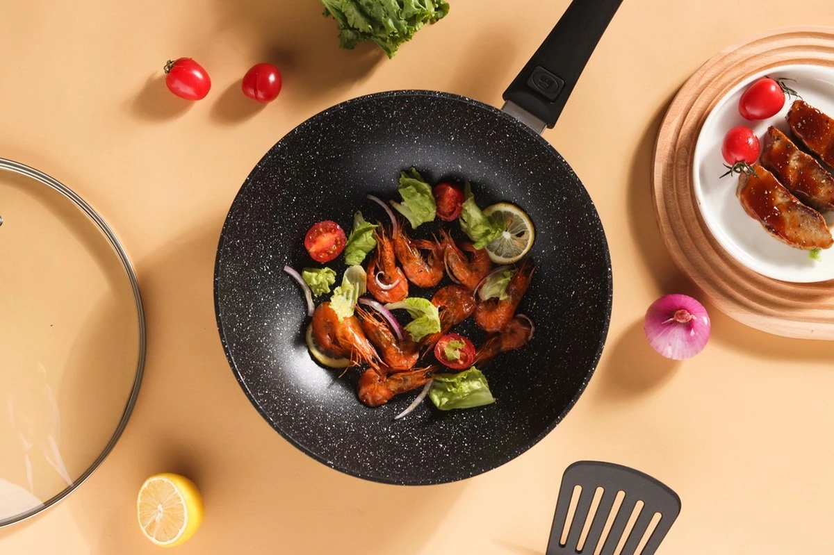 Royal Swiss® - 33-delige Pannenset inductie - Pannensets - Afneembare handgreep - Glazen deksel - Geschikt voor oven - PFAS-vrij Royal Swiss® - 33-delige Pannenset Inductie - Pannensets - Afneembare Handgreep - Glazen Deksel - Geschikt Voor Oven - PFAS-vrij -Keuken Pot 1200x799 17