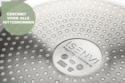 ISENVI Murray Keramische Koekenpan 24 CM - RVS Greep -Keuken Pot 1200x799 48