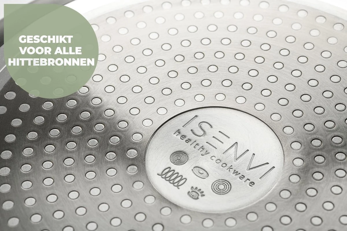 ISENVI Avon Combideal - Keramische Koekenpannen - Ergo grepen ISENVI Avon Combideal - Keramische Koekenpannen - Ergo Grepen -Keuken Pot 1200x799 57