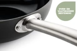 ISENVI Murray Keramische Koekenpan 24 CM - RVS Greep -Keuken Pot 1200x800 129