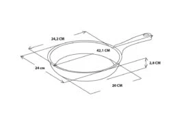 GreenPan Essentials Pannenkoekenpan 24cm - Zwart - Inductie - PFAS-vrij 4 GreenPan Essentials Pannenkoekenpan 24cm - Zwart - Inductie - PFAS-vrij -Keuken Pot 1200x800 207