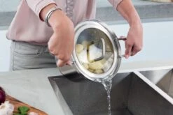 BK Q-linair Master Glas Pannenset - 5-delig - Glazen Deksel - Veilig Afgietsysteem - Inductie 12 BK Q-linair Master Glas Pannenset - 5-delig - Glazen Deksel - Veilig Afgietsysteem - Inductie -Keuken Pot 1200x800 22