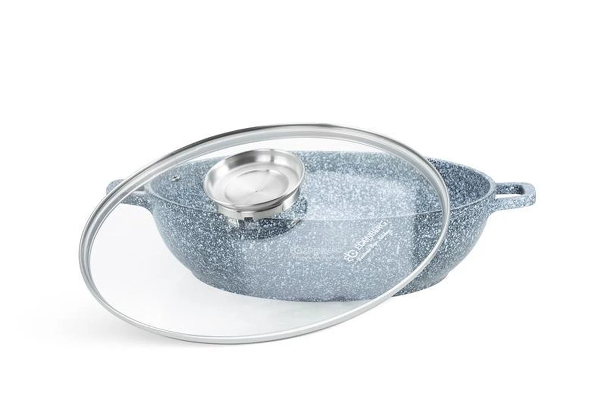 Edënbërg Stonetec Line - Luxe Wokpan - Ø 32 cm - 5.5l - 3-laags anti-aanbaklaag Edënbërg Stonetec Line - Luxe Wokpan - Ø 32 Cm - 5.5l - 3-laags Anti-aanbaklaag -Keuken Pot 1200x800 236