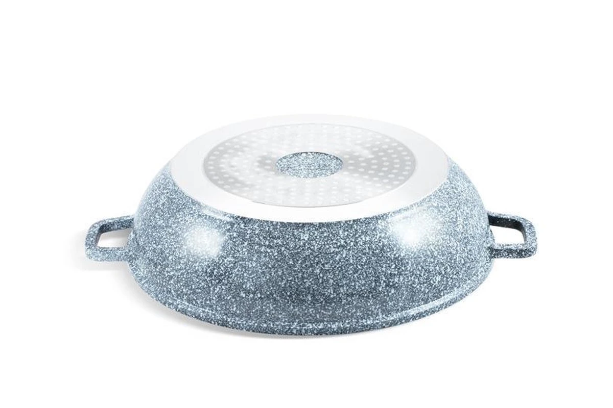 Edënbërg Stonetec Line - Luxe Wokpan - Ø 32 cm - 5.5l - 3-laags anti-aanbaklaag Edënbërg Stonetec Line - Luxe Wokpan - Ø 32 Cm - 5.5l - 3-laags Anti-aanbaklaag -Keuken Pot 1200x800 238