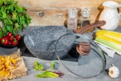 Edënbërg Stonetec Line - Wokpan Keramisch - 24 Cm - 3-laags Anti-aanbaklaag! 3 Edënbërg Stonetec Line - Wokpan Keramisch - 24 Cm - 3-laags Anti-aanbaklaag! -Keuken Pot 1200x800 247