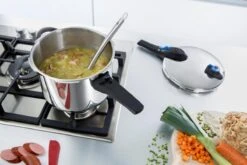 BK Snelkookpan 22 Cm / 6L - RVS - Glans - Inductie 12 BK Snelkookpan 22 Cm / 6L - RVS - Glans - Inductie -Keuken Pot 1200x800 303