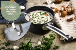 ISENVI Murray Keramische Sauspan 16 CM - RVS Greep -Keuken Pot 1200x800 311