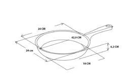GreenPan Memphis Keramische Koekenpan - Ø 24 Cm - PFAS-vrij 4 GreenPan Memphis Keramische Koekenpan - Ø 24 Cm - PFAS-vrij -Keuken Pot 1200x800 85