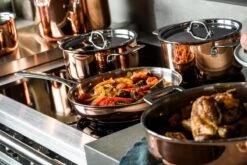 Koekenpan Ø26cm Met Deksel - Inductie - Koper - DUCQ -Keuken Pot 1200x801 5