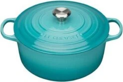 Le Creuset Braadpan Signature Caribbean Blue - ø 20 Cm / 2.4 Liter 6 Le Creuset Braadpan Signature Caribbean Blue - ø 20 Cm / 2.4 Liter -Keuken Pot 1200x804 4