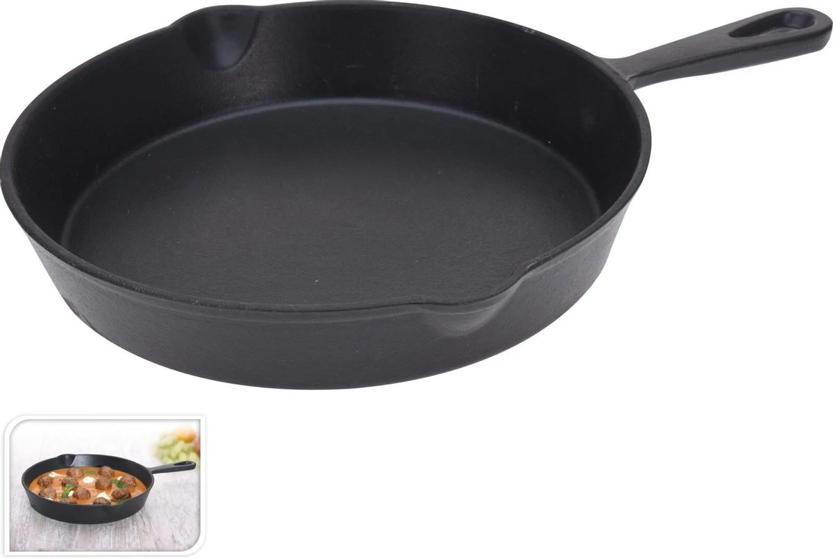 Gietijzeren pannenset - Cast Iron Skillets - BBQ Skilletset Gietijzeren Pannenset - Cast Iron Skillets - BBQ Skilletset -Keuken Pot
