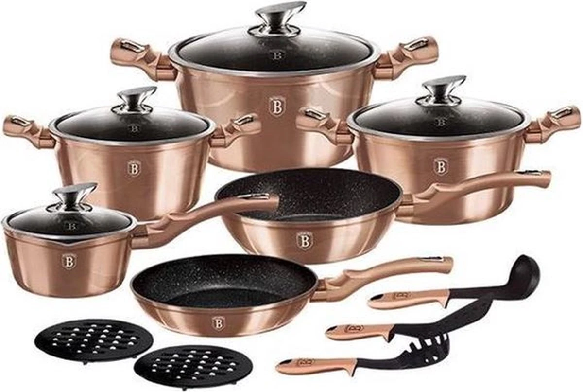 Berlinger Haus 15 delige pannenset Berlinger Haus 15 Delige Pannenset -Keuken Pot 1200x806 3