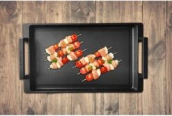 Eurolux Teppanyaki Plaat Met Grepen - 41 X 24 X 2.5 Cm - Zwart - Aluminium - Geschikt Voor Alle Warmtebronnen -Keuken Pot 1200x809 3
