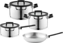 BergHOFF GEM Downdraft Pannenset - 7 Delige Set - 4 Pannen -Keuken Pot 1200x811