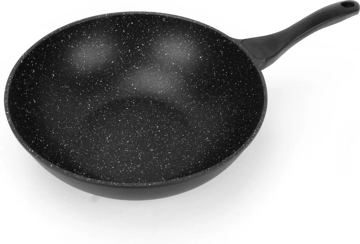 Swiss Pro+ - Marmeren Wokpan - Ø 30 cm - Geschikt Voor Alle Warmtebronnen Swiss Pro+ - Marmeren Wokpan - Ø 30 Cm - Geschikt Voor Alle Warmtebronnen -Keuken Pot 1200x813 5