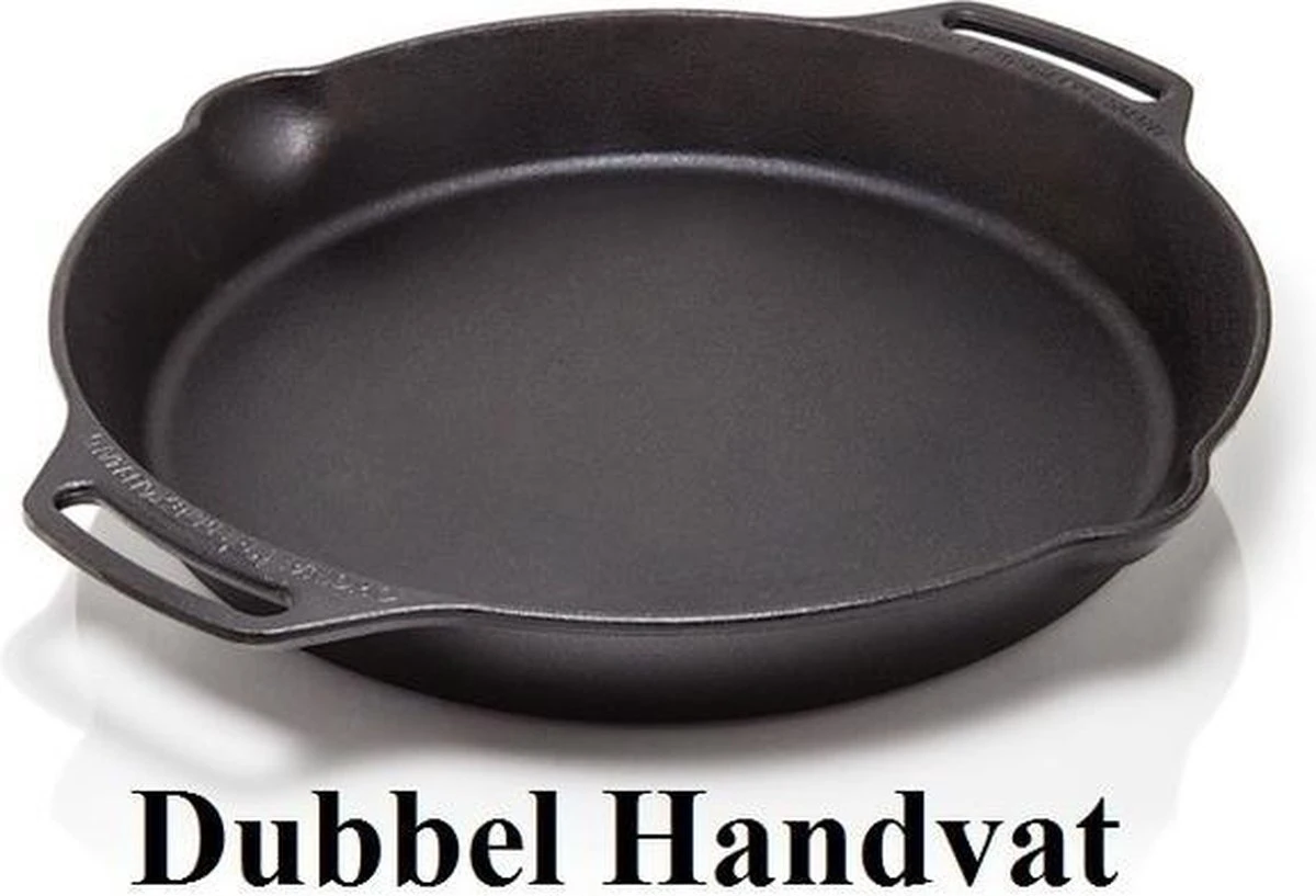 Petromax fp30h-t, skillet, 30 cm, pan met handgrepen, gietijzer, zwart Petromax Fp30h-t, Skillet, 30 Cm, Pan Met Handgrepen, Gietijzer, Zwart -Keuken Pot 1200x817 5