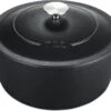 MOA Gietijzeren Braadpan - Inhoud 5,7 Liter - 26CM - Rond - Alle Warmtebronnen - Ook Voor Inductie - Gewicht 5,8 Kg - Zwart - C26B -Keuken Pot 1200x818 6